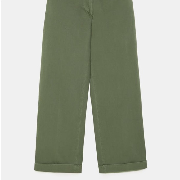 Zara Olive Green Joggers - Picture 7 of 15